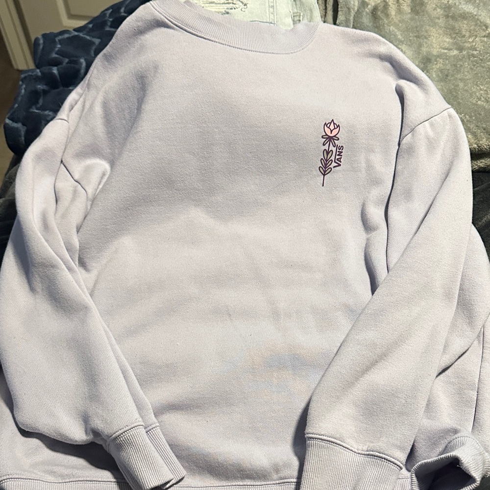 Vans Light Purple Crewneck Sweater
